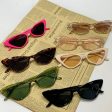 Vintage Cat Eye Sunglasses Retro Small Frame Sun Glasses for Women